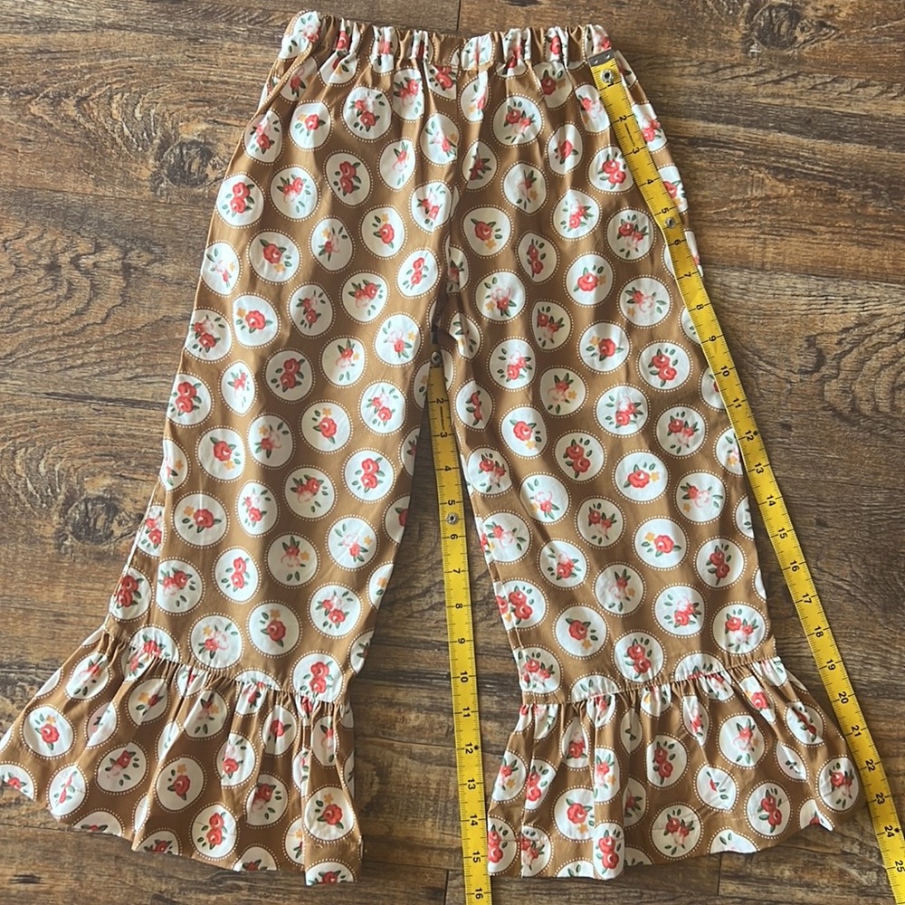 Matilda Jane Ruffle Rose Fall Pants - Picture 4 of 6